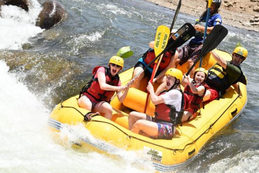 private rafting tour class IV