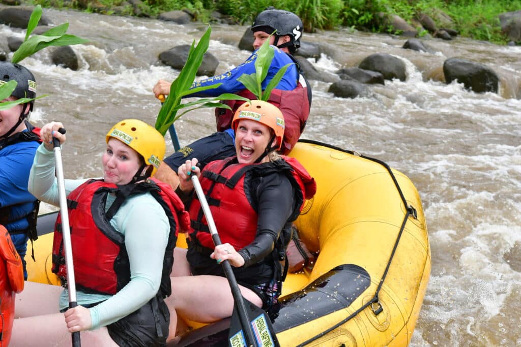 rio balsa rafting class II and III