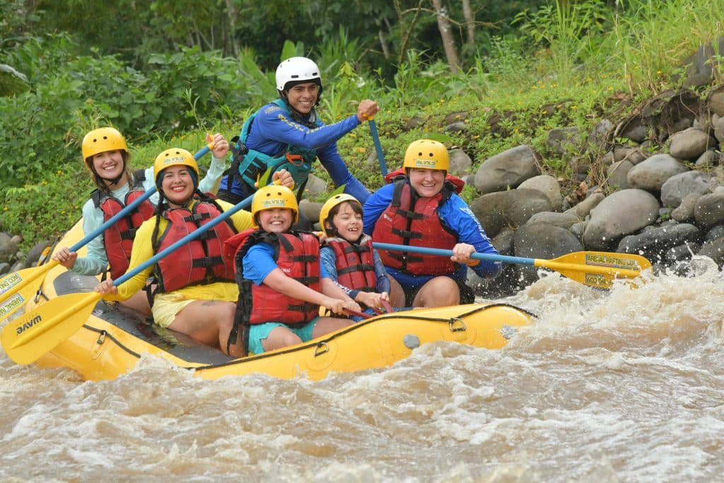 rafting in la fortuna costarica