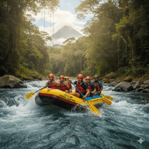 arenal rafting company in la fortuna